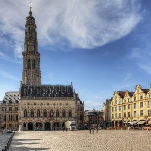 The Place des Heros in Arras in France